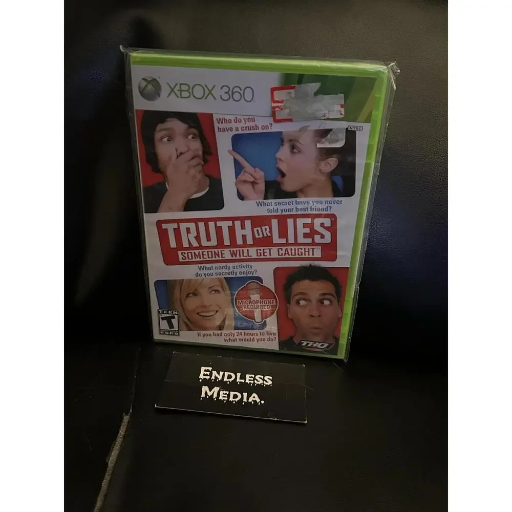 Truth or Lies Microsoft Xbox 360 New & Sealed Video Game